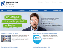 Tablet Screenshot of drimalski.de